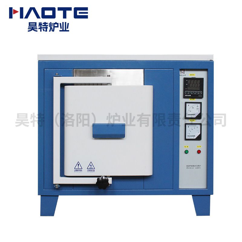 1200度（dù）300x200x200馬弗爐藍白電阻絲加熱+