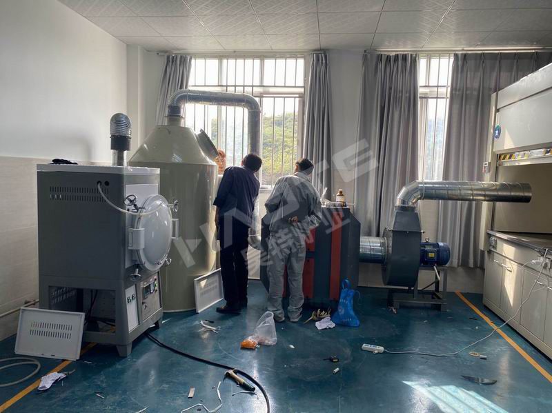 四川眉山尾氣（qì）處理氣氛爐客戶案例