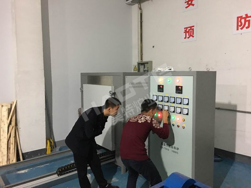 鄭（zhèng）州台車爐客戶案例