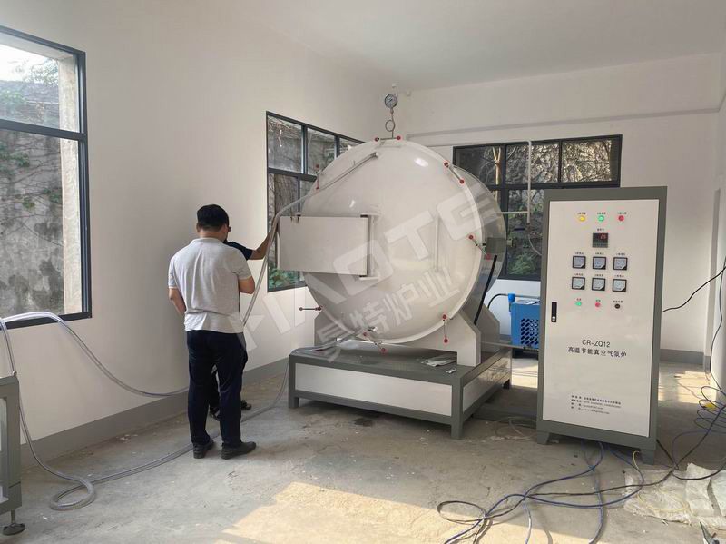 中國石油大學高（gāo）溫節能真空氣氛爐客戶案例