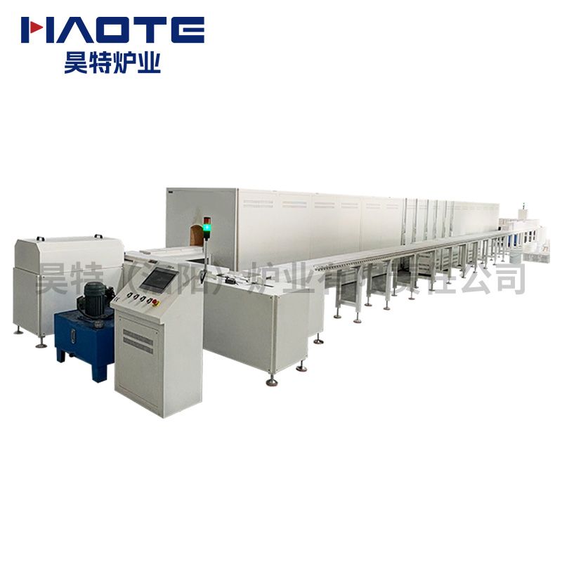 1700°C高溫（wēn）循環推（tuī）板隧道窯25米長矽碳棒加（jiā）熱