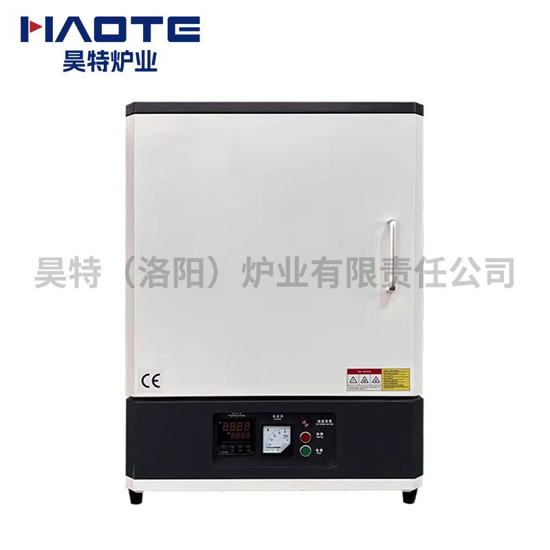 電阻絲加熱1200度馬弗爐400x300x300箱式黑白配色