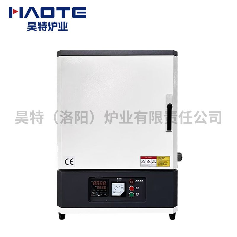 山東聊城300X200X200馬弗爐1200℃含煙囪（cōng）電阻絲加熱