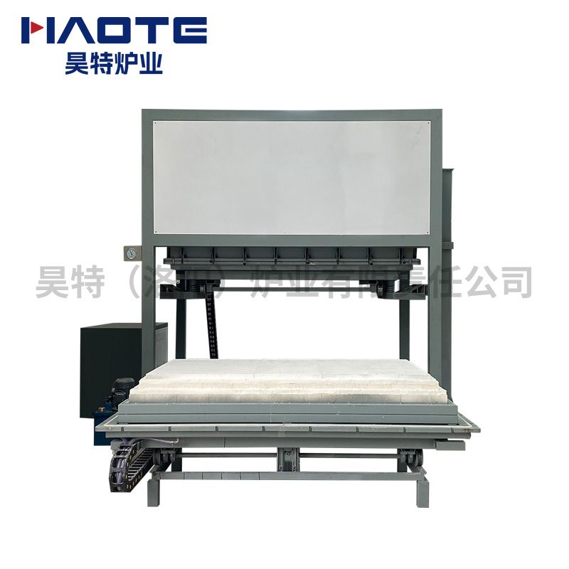 真空氣氛升降爐（lú）1700℃2100X1100X700絲杆（gǎn）升降（jiàng）灰白單爐車