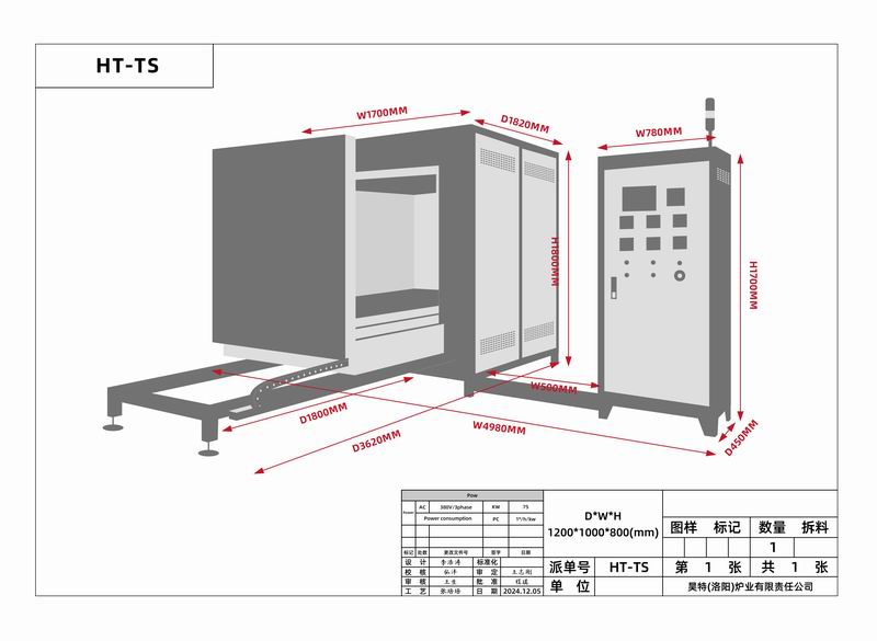 台車爐二維圖（tú）